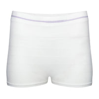 Women's Disposable Underwear Postpartum Mesh Panties 5 pack in White  
